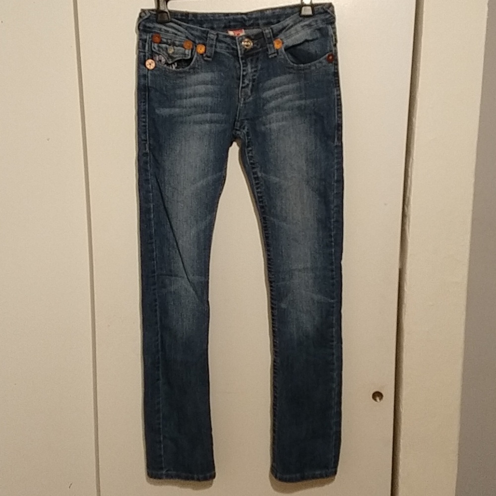 True religion Joey super t women's jeans size 27